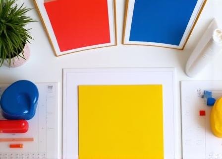 Colorful geometric design symbolizing emotional intelligence